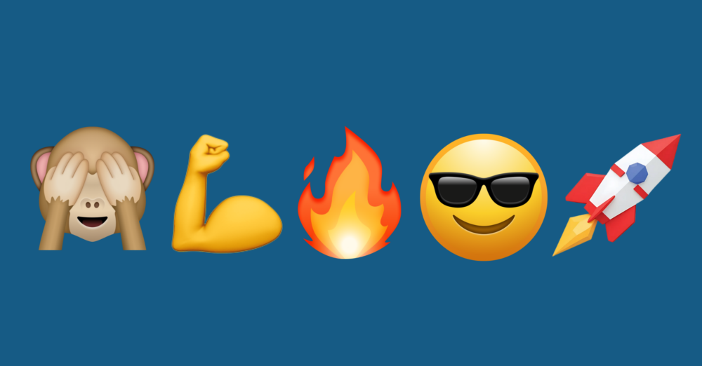 Erst der richtige Einsatz von Emojis führt zu erfolgreicher Kommunikation.
